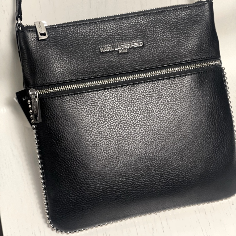 Leather crossbody bag